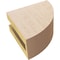 Ekena Millwork 3"W x 6"D x 6"H Classic Durham Rough Cedar Woodgrain TimberThane Corbel, Primed Tan CORUR03X06X06DURRCPR - alternate 4